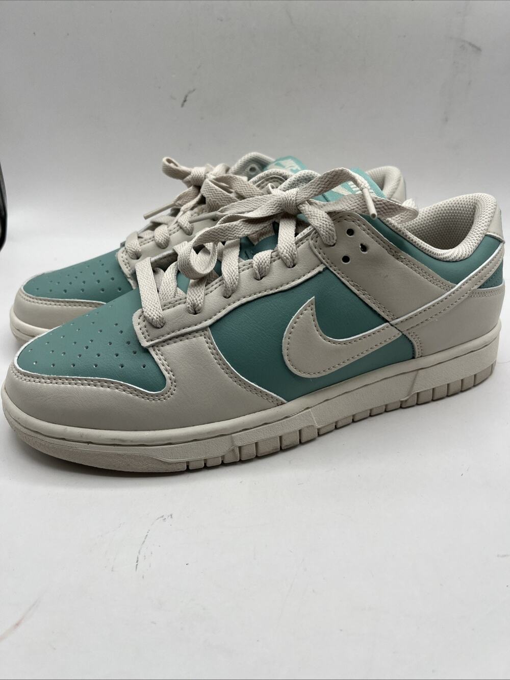 Nike Dunk Low Cannon Teal Beige Sail Women’s Sneakers Shoes US Sz 9 NWOBT
